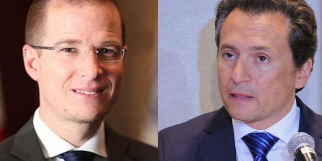 En la imagen,el excandidato presidencial, Ricardo Anaya y el exdirector de Pemex, Emilio Lozoya