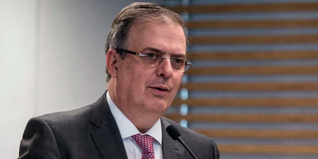 Secretario de Relaciones Exteriores, Marcelo Ebrard.