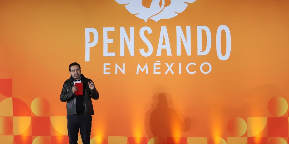 Jorge Álvarez Máynez, dirigente nacional de Movimiento Ciudadano