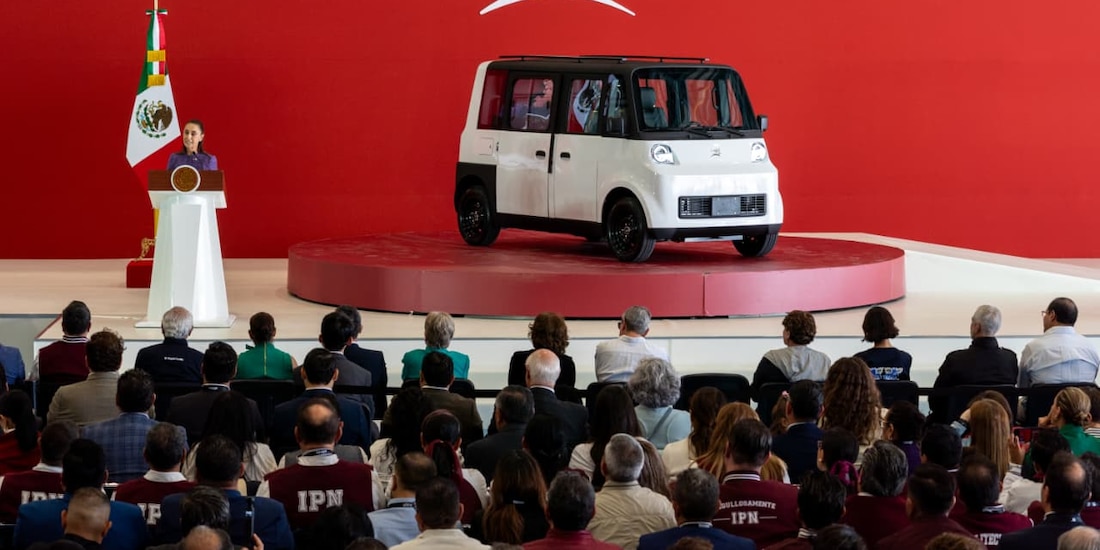 Vehículo eléctrico Olinia.