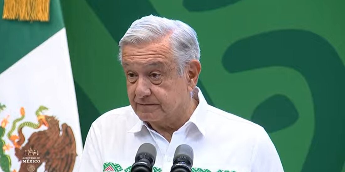 AMLO este viernes 14 de julio en La Paz, BCS.