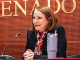 Laura Itzel Castillo, presidenta de la Mesa Directiva del Senado