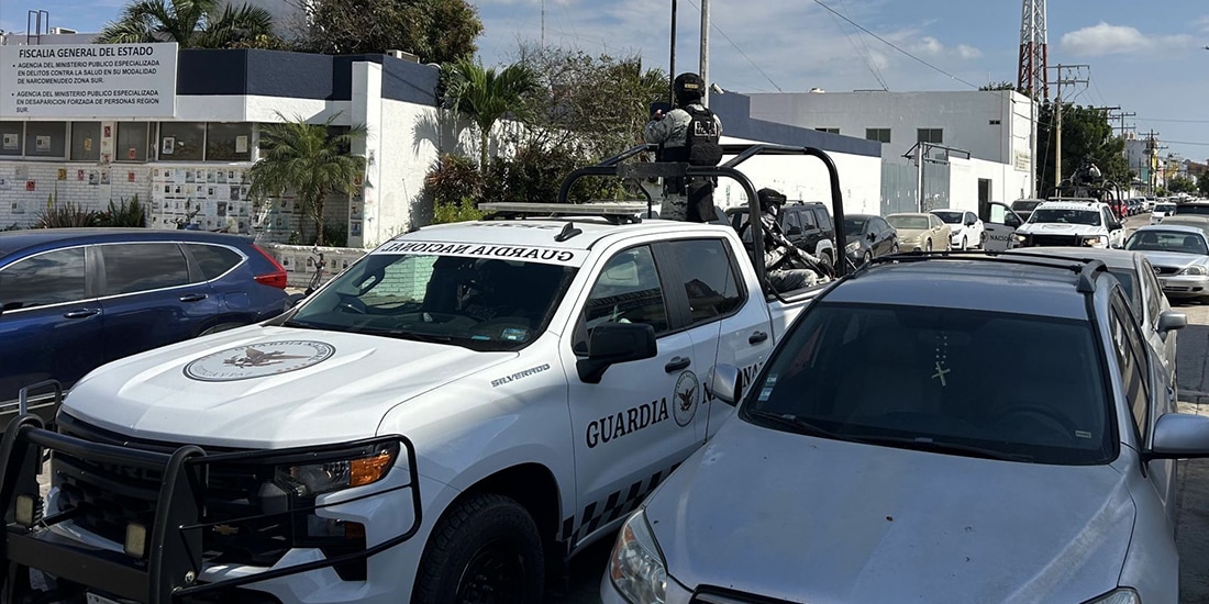 Instalaciones de la Fiscalía General del Estado Zona Sur, en Sinaloa