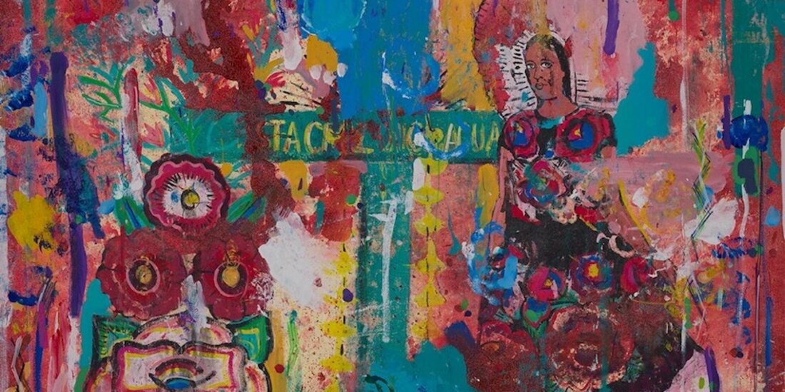 El lienzo Ojo de agua.