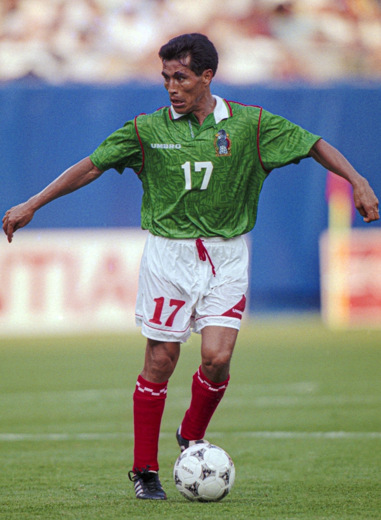 Benjamín Galindo en el Mundial de 1994.