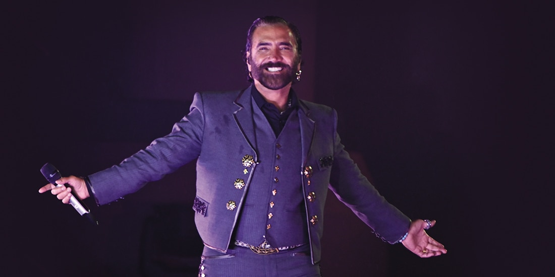 EL POTRILLO ayer, en el cierre del festival Arre
