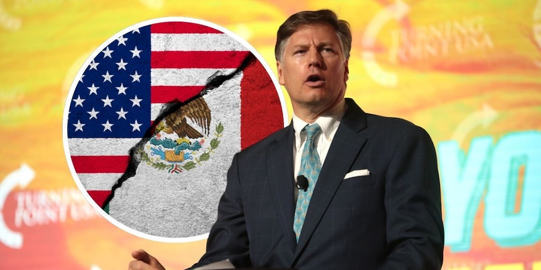 Christopher Landau celebra colaboración México - EU.