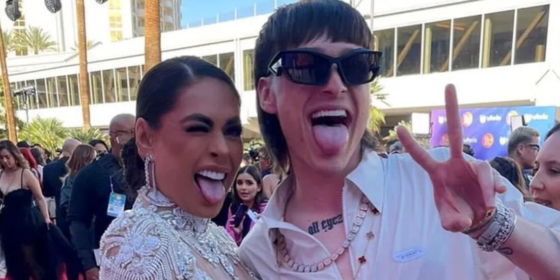 Galilea Montijo presume FOTOS con Peso Pluma tras su humillación en los Latin AMAS 2023