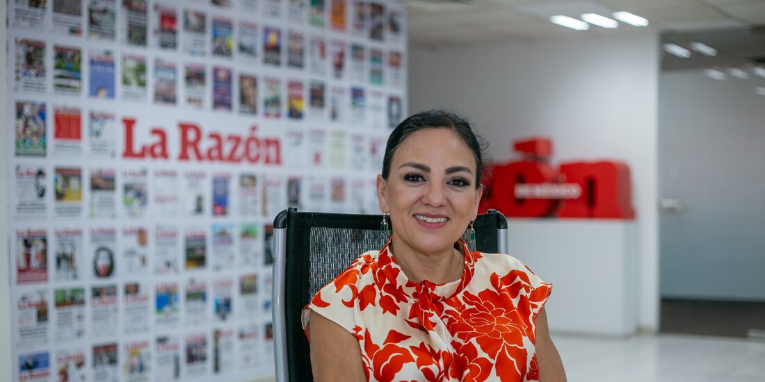 Gloria Romo Cuesta, secretaria de Turismo del estado de Aguascalientes, en entrevista con La Razón.