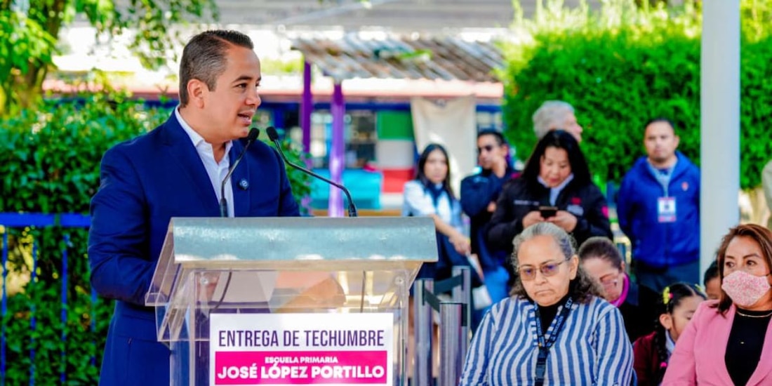 La entrega formal de los arcotechos y la supervisión del proyecto fueron encabezadas por el alcalde Janecarlo Lozano.