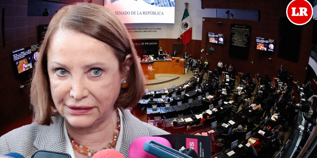 Laura Itzel Castillo Juárez, presidenta del Senado de la República.