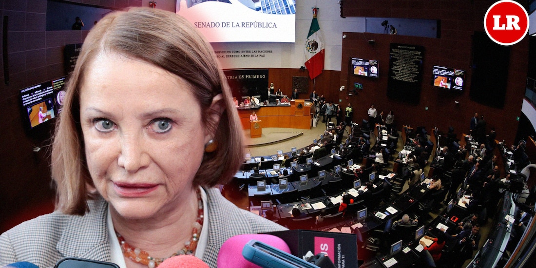 Laura Itzel Castillo Juárez, presidenta del Senado de la República.