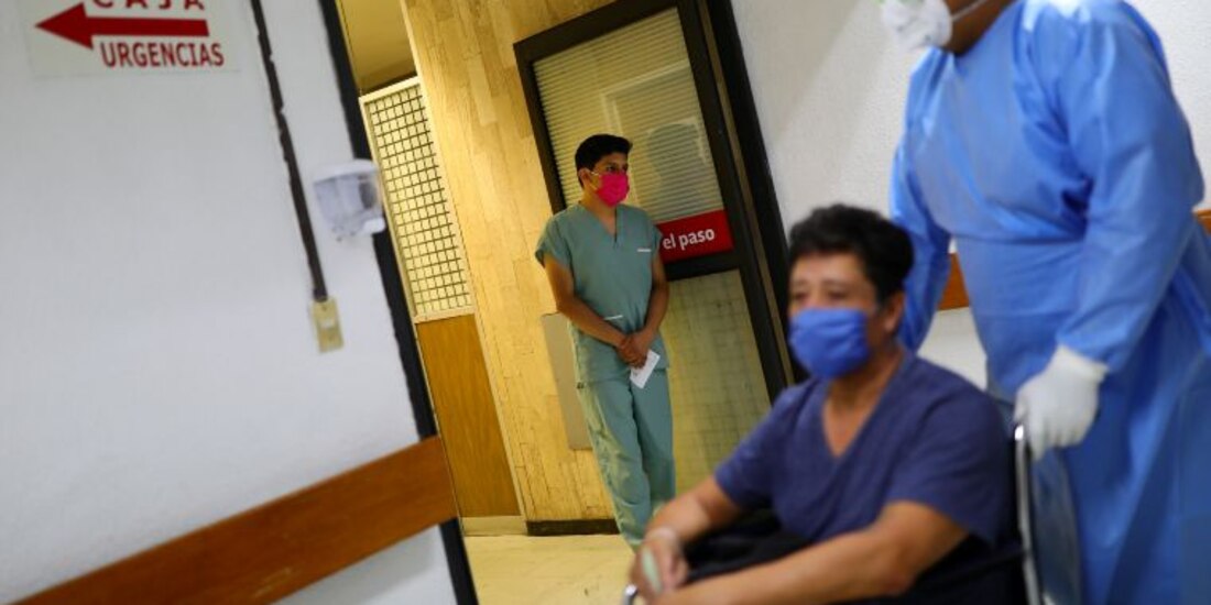 Pacientes en nosocomios de la Capital.