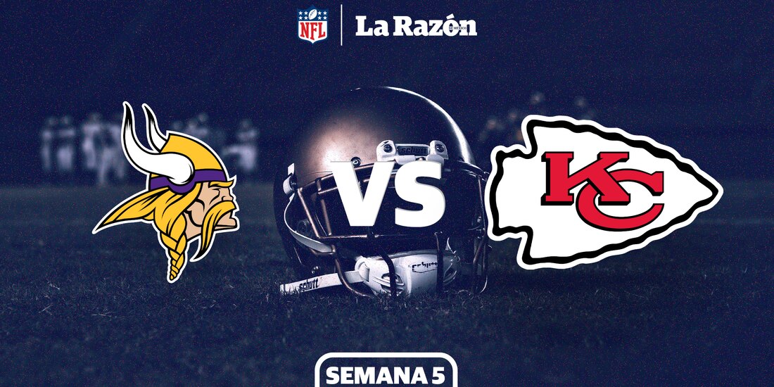 El U.S. Bank Stadium es sede del cotejo entre los Vikings y los Chiefs.