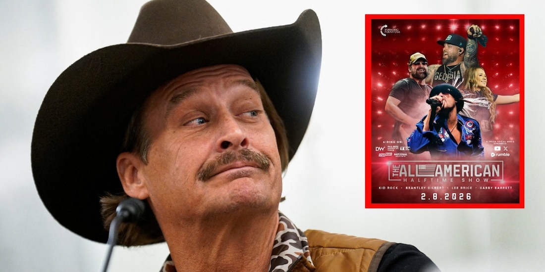 Kid Rock, el artista que dará un concierto rival al del medio tiempo del Super Bowl 2026