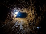 Túnel de la Franja de Gaza.