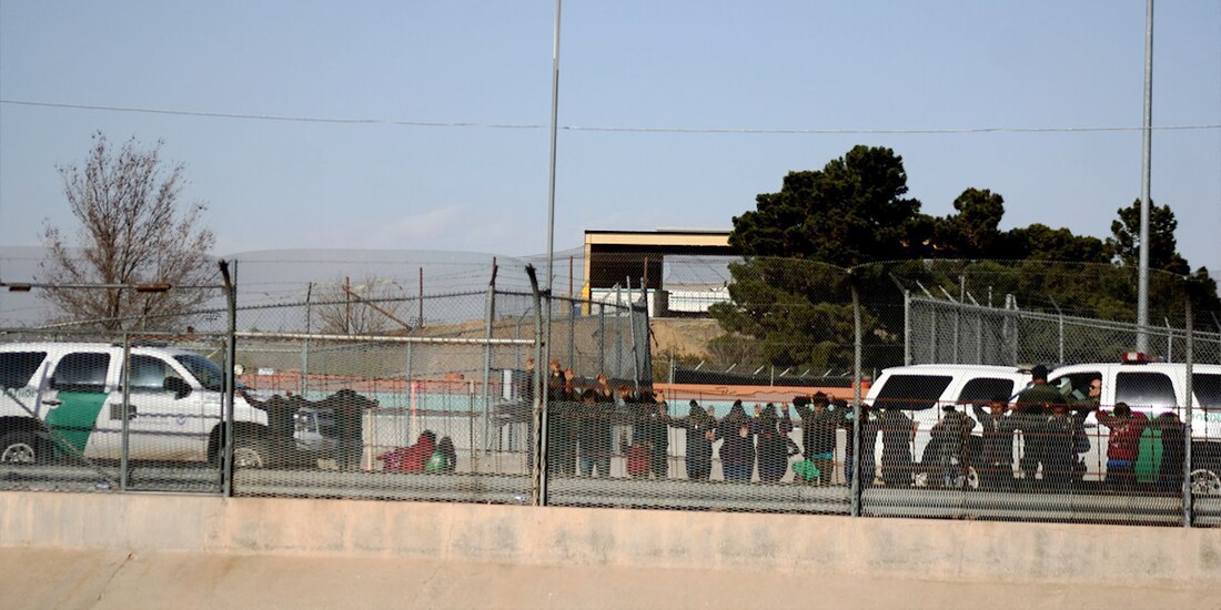 Detenciones de inmigrantes centroamericanos del lado americano