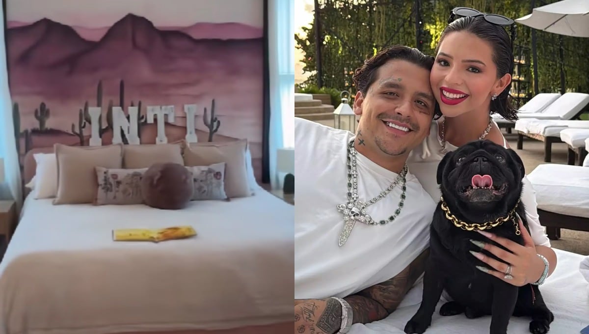 Angela Aguilar bị vạch trần vì sử dụng phòng của Inti cho chó của mình và để chúng lên giường | VIDEO - La Razón de México