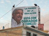 En Durango colocan anuncios pro AMLO