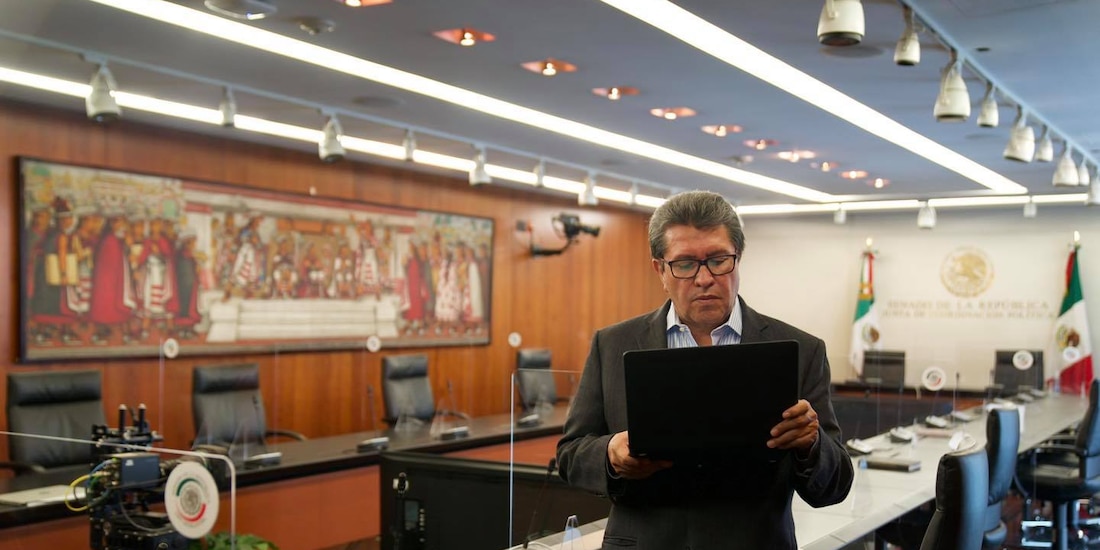 El senador, tras una reunión de la Jucopo, en imagen de archivo.