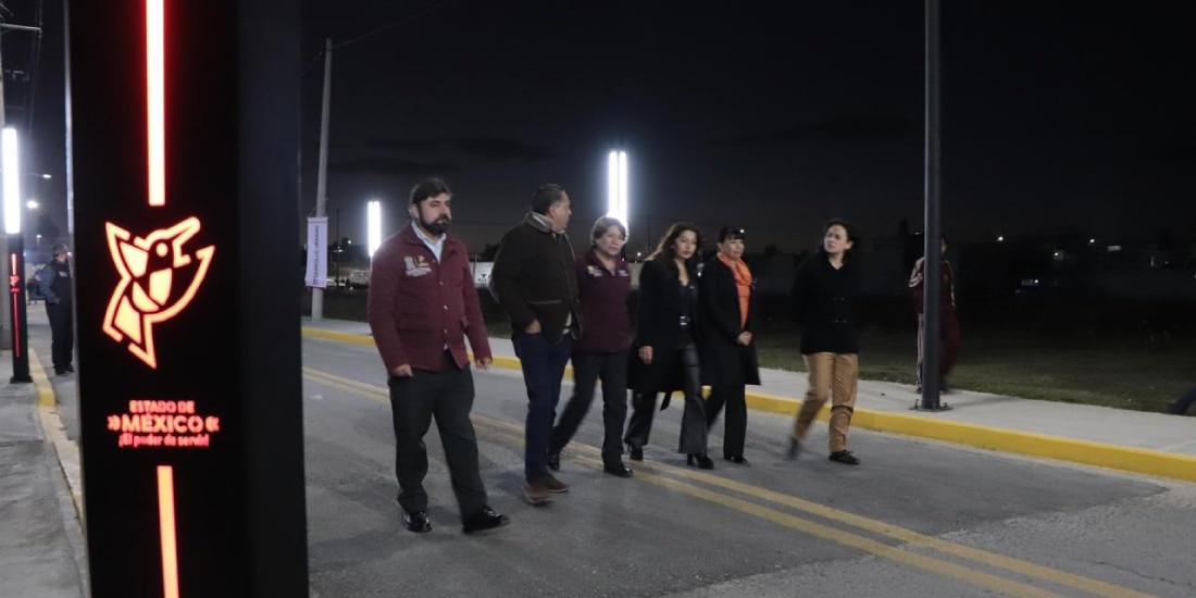 Destacan intervención de calles con Alerta de Violencia de Género en el Edomex durante 2025.