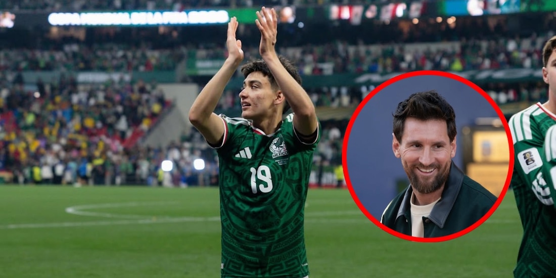 Gilberto Mora reveló que utilizará un regalo de parte de Lionel Messi