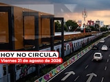 El programa Hoy No Circula aplica este viernes 21 de agosto de 2026 en la Ciudad de México y el Estado de México.