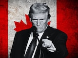 Trump habla sobre la relación de Estados Unidos con Canadá.