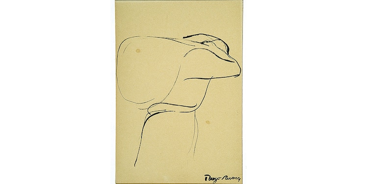 Mujer con Morral, Diego Rivera, 1924.*