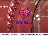 Resultados del Melate Retro en su sorteo 1610, celebrado este 20 de febrero del 2026.