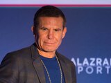 Julio César Chávez, leyenda del box mexicano, durante una conferencia de prensa.