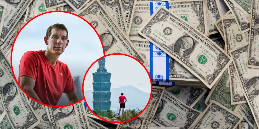 Alex Honnold: ¿Cuánto dinero ganó por escalar el Taipei 101?