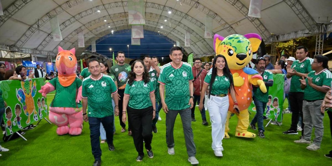 El gobernador Salomón Jara inaugura el Mundial Social 2026 para llevar la máxima fiesta del futbol a las familias.