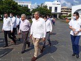 El presidente de México y el gobernador de Tabasco.