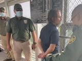 El también exdiputado del PAN, al momento de ser asegurado en Reynosa, Tamaulipas, ayer.