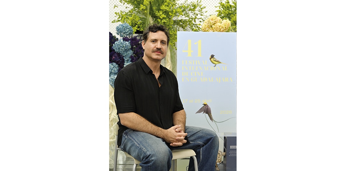 Edgar Ramírez, al finalizar la entrevista.