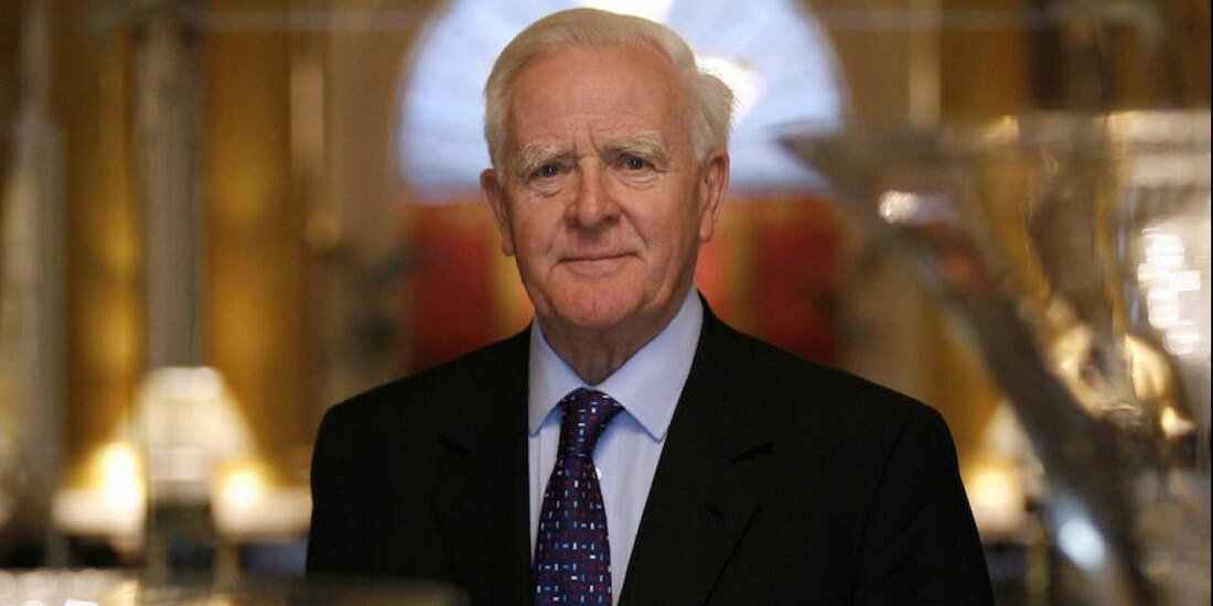 El escritor John le Carré, en una foto de archivo.