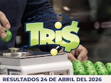 Resultados del Tris de hoy 24 de abril del 2026.