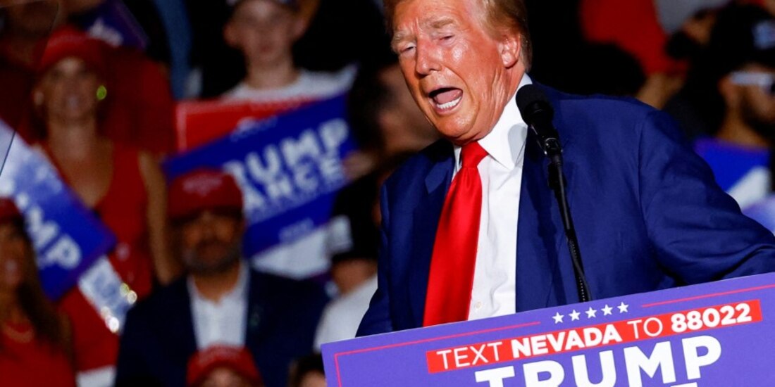 El expresidente estadounidense Donald Trump