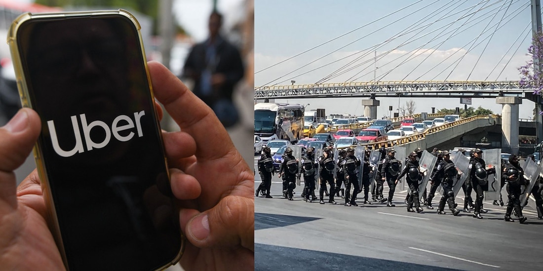 Uber pide a Guardia Nacional no detener a sus conductores por operativo en AICM