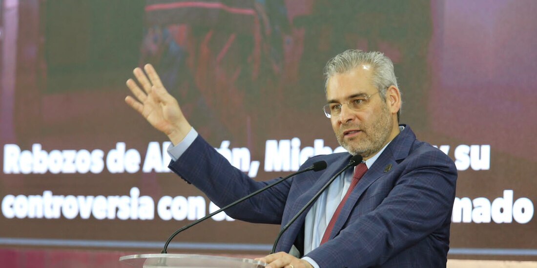 El gobernador de Michoacán, Alfredo Ramírez Bedolla.