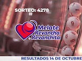 Resultados del sorteo 4278 del Melate, Revancha y Revanchita de este 14 de octubre del 2026.