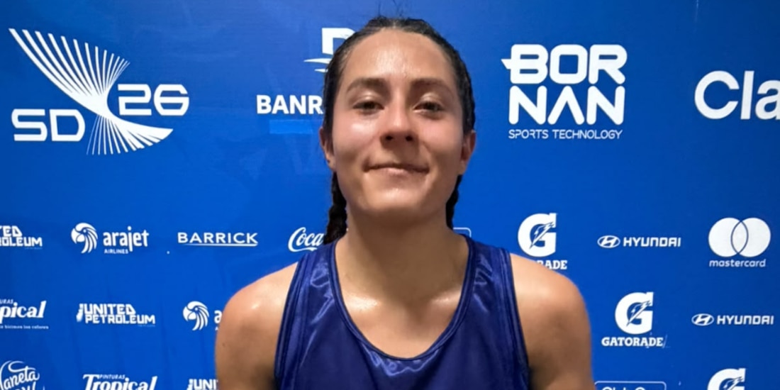 Ariadna Gil se cuelga el bronce en Santo Domingo.