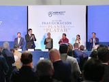 Claudia Sheinbaum inaugura plantas comercial y farmacéutica en Hidalgo.