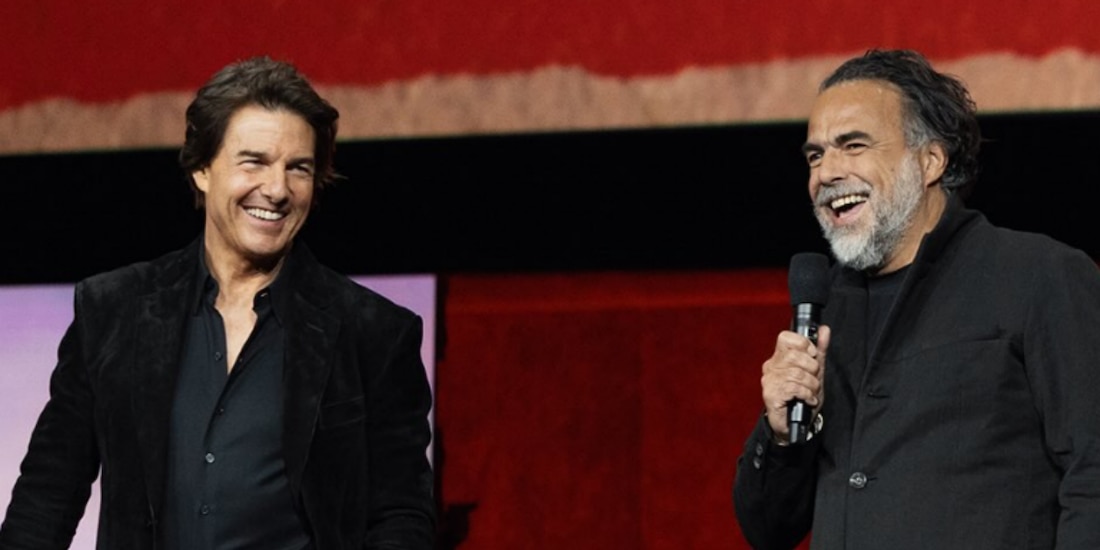 Tom Cruise y Alejandro G. Iñárritu en abril de 2026