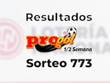 Resultados del Progol Media Semana 773 checa la quiniela ganadora.