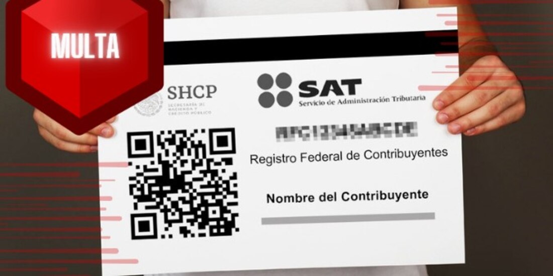 Si no tramitas el RFC, entonces serías acreedor a una multa.