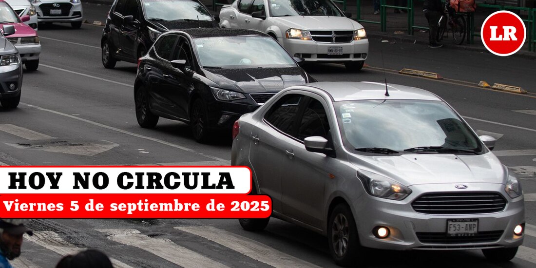Consulta qué autos descansan este viernes 5 de septiembre en la Ciudad de México y el Estado de México.