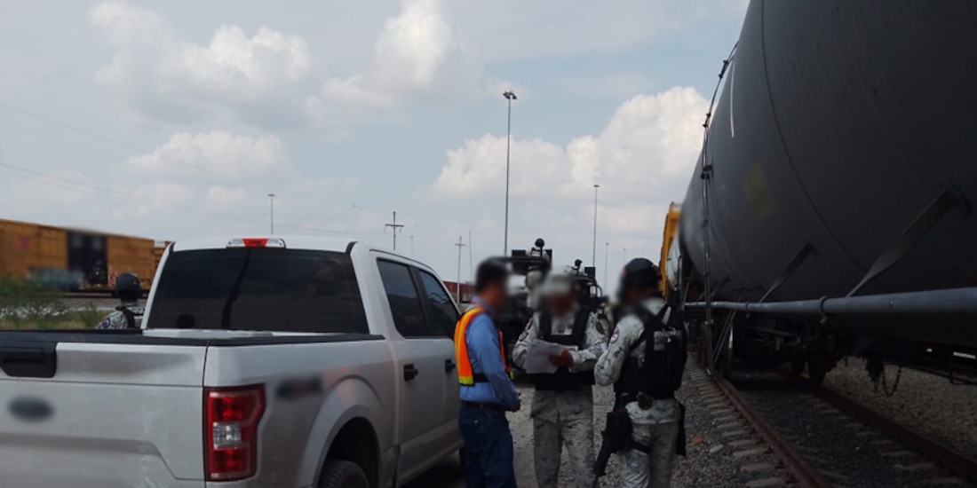 Acción de seguridad en Tamaulipas.