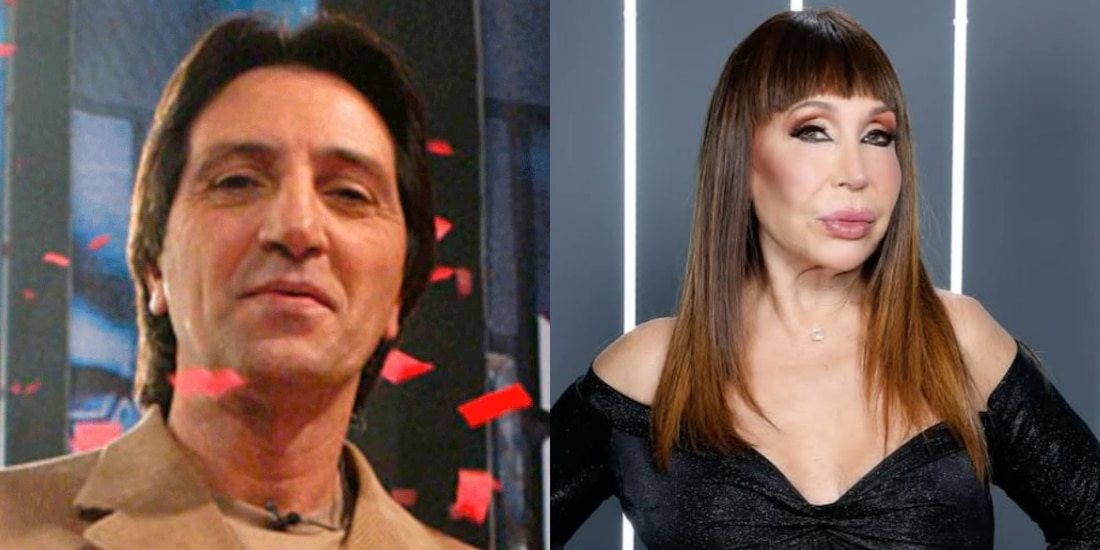 Luis Vadalá y Moria Casán